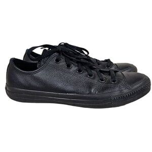 Converse Chuck Taylor All Star Monochromatic Leather Low Top Sneaker Size 8M/10W